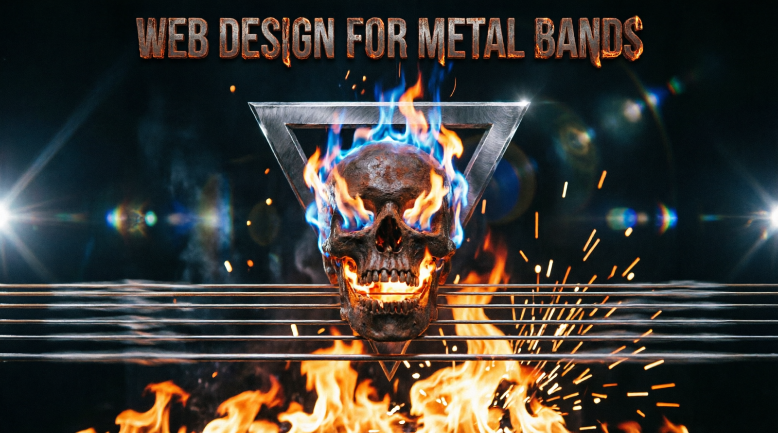 Nocturna killer diseño web bandas grupos de música extrema