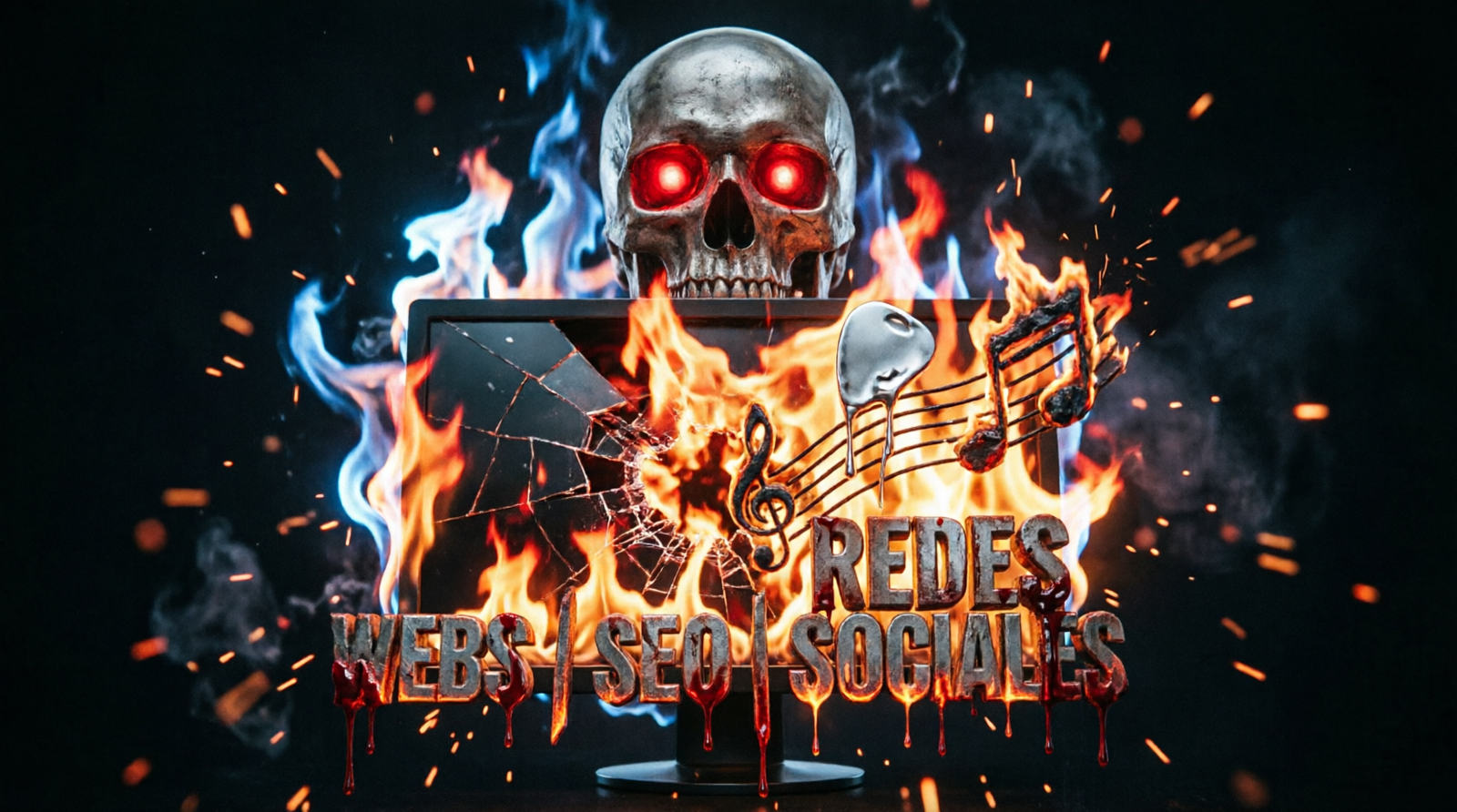 Nocturna killer diseño web bandas grupos de música extrema