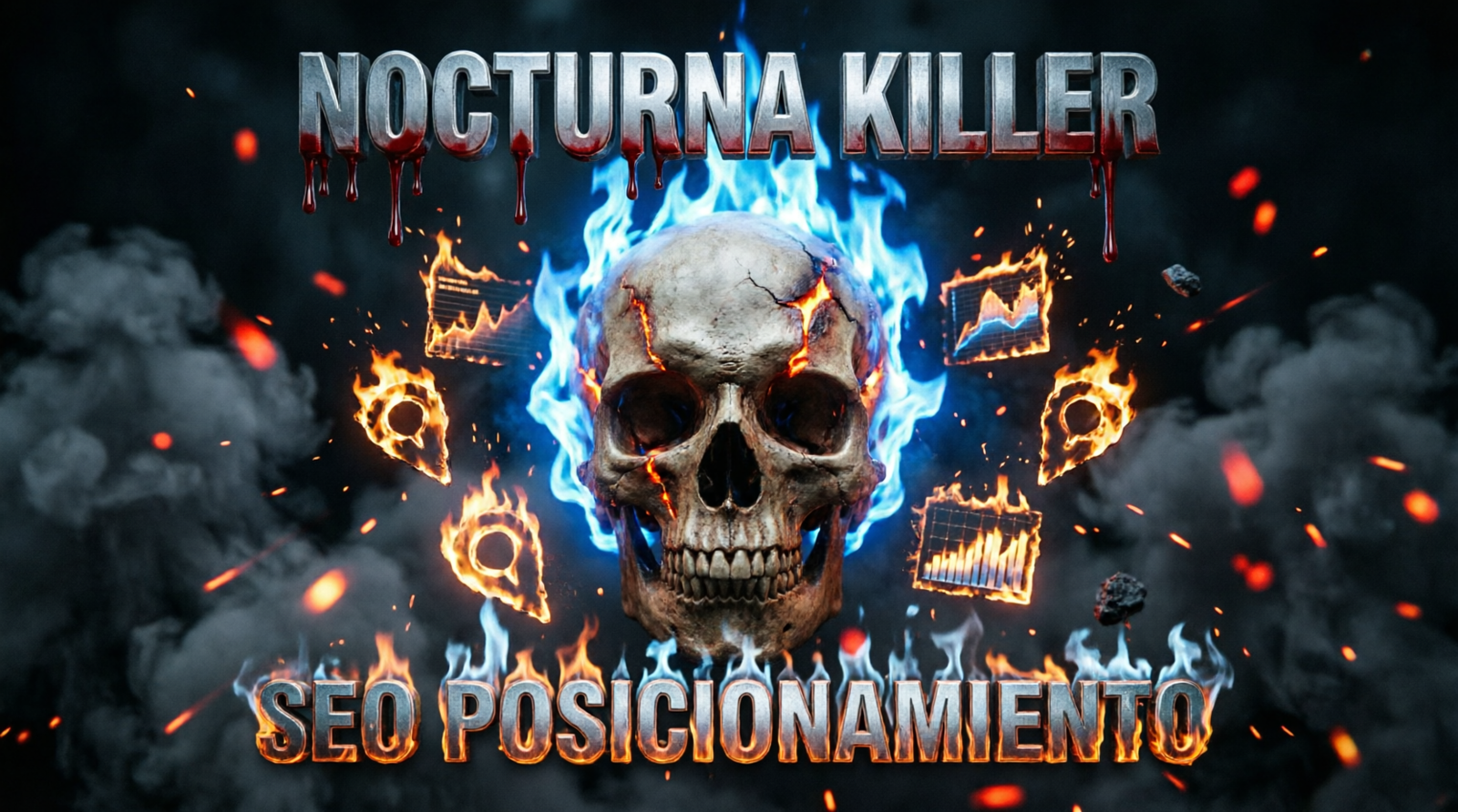 Nocturna killer diseño web bandas grupos de música extrema