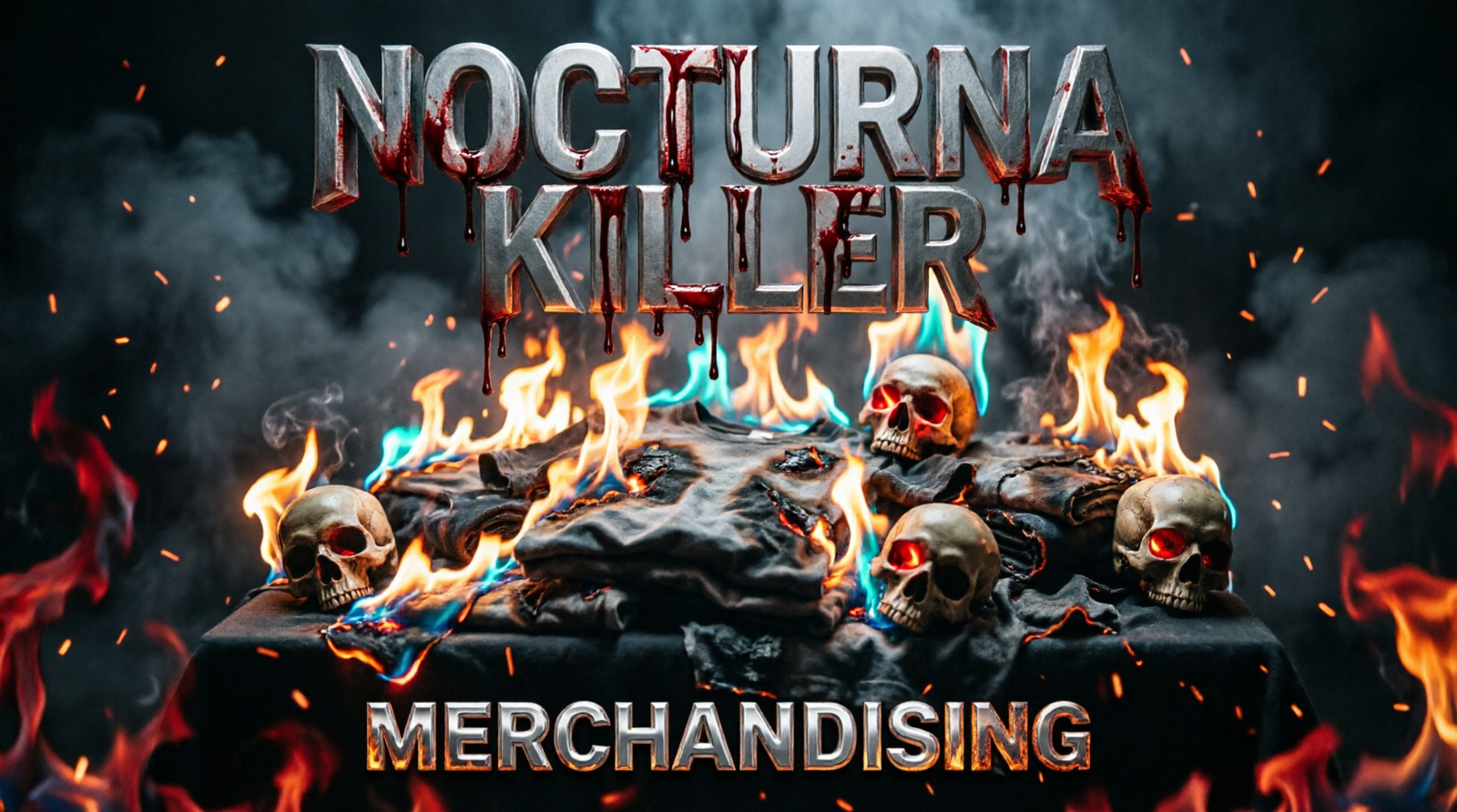Nocturna killer diseño web bandas grupos de música extrema
