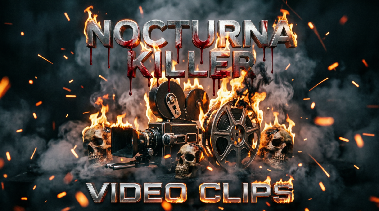 Nocturna killer diseño web bandas grupos de música extrema