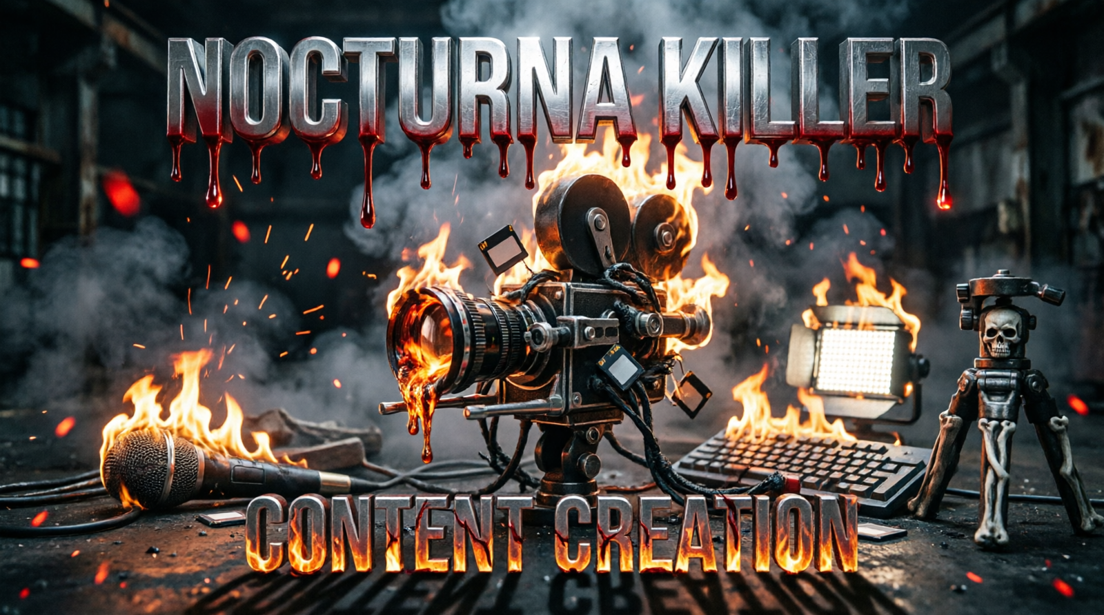 Nocturna killer diseño web bandas grupos de música extrema