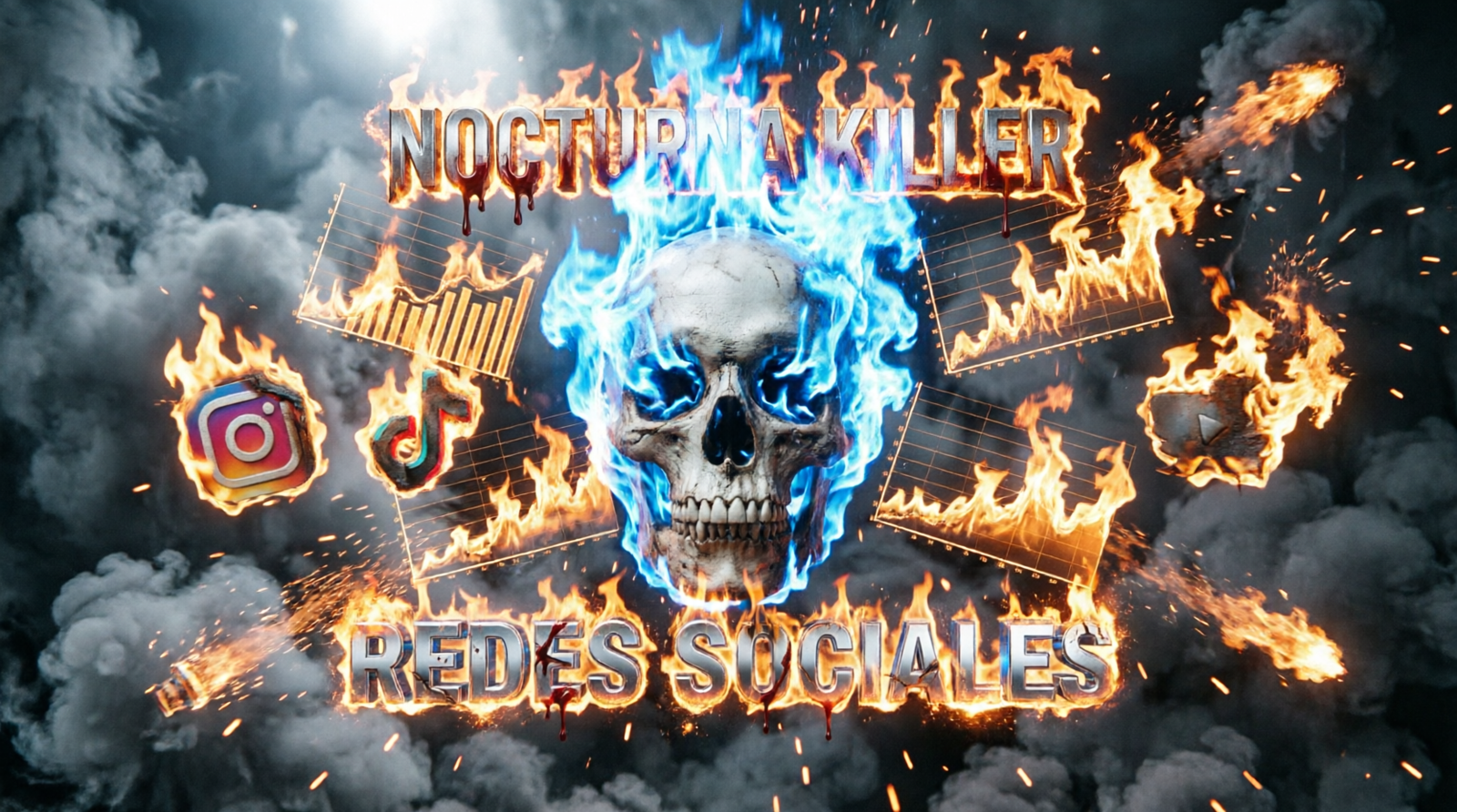 Nocturna killer diseño web bandas grupos de música extrema
