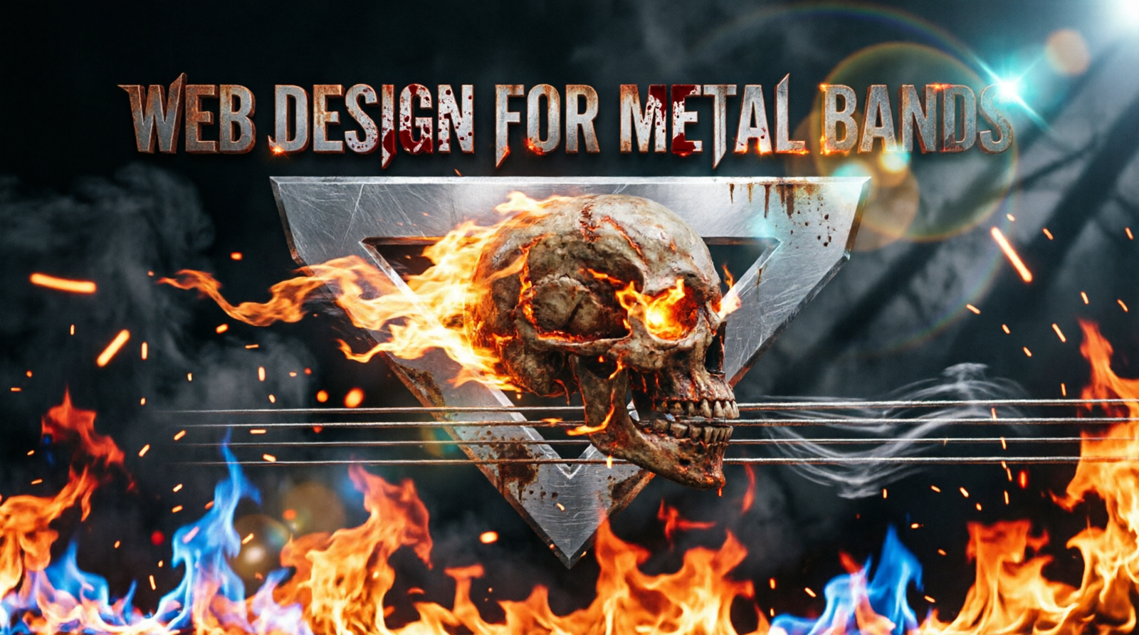 Nocturna killer diseño web bandas grupos de música extrema